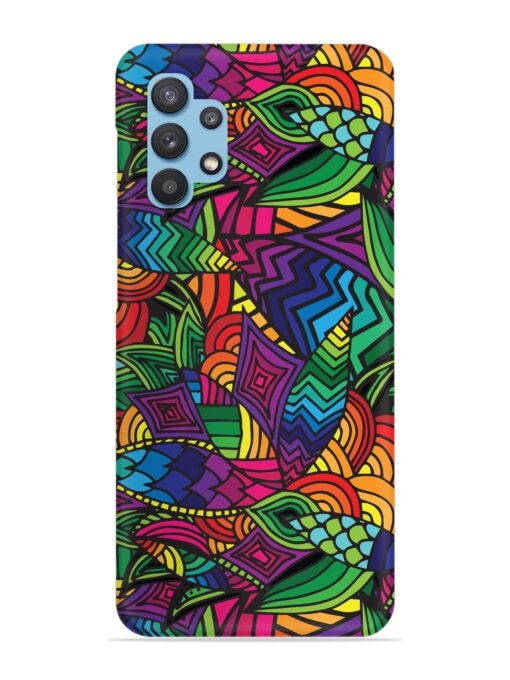 Abstract Multicolor Seamless Snap Case for Samsung Galaxy M32 (5G)