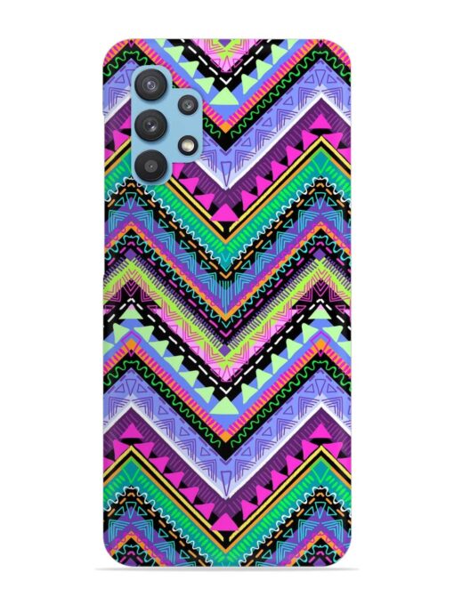 Tribal Aztec Print Snap Case for Samsung Galaxy M32 (5G)