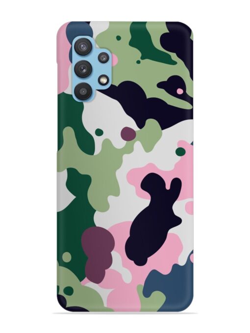 Seamless Funky Camouflage Snap Case for Samsung Galaxy M32 (5G) Zapvi