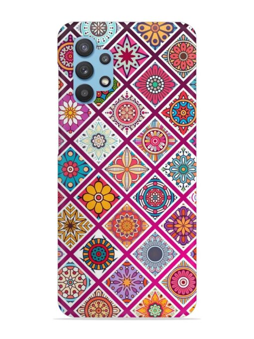 Seamless Tile Pattern Snap Case for Samsung Galaxy M32 (5G) Zapvi