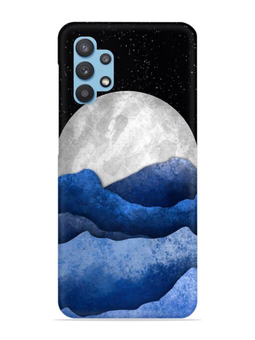 Full Moon Mountain Vector Snap Case for Samsung Galaxy M32 (5G)