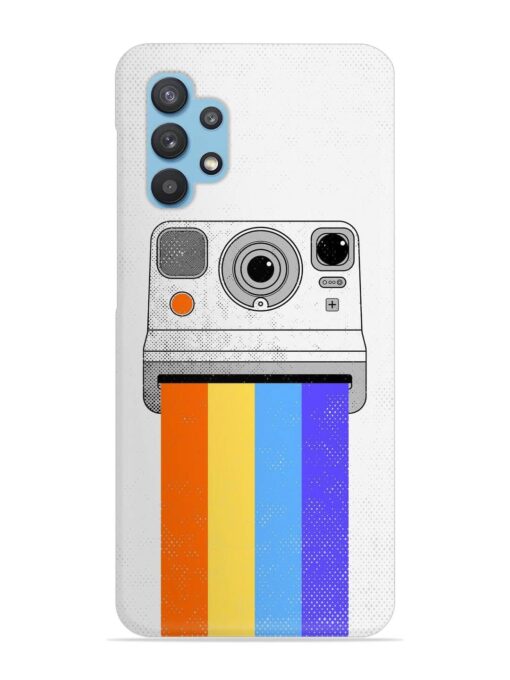 Retro Camera Art Snap Case for Samsung Galaxy M32 (5G) Zapvi