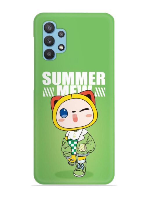 Summer Mew Snap Case for Samsung Galaxy M32 (5G)