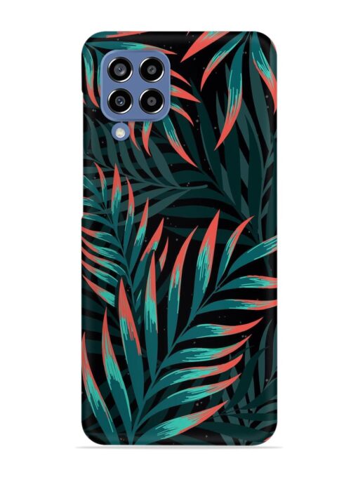 Green Leaf Art Snap Case for Samsung Galaxy M33 (5G) Zapvi