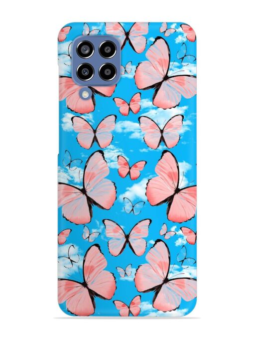 Seamless Pattern Tropical Snap Case for Samsung Galaxy M33 (5G) Zapvi