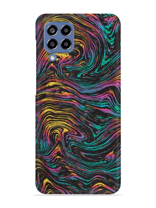 Abstract Liquid Colors Snap Case for Samsung Galaxy M33 (5G) Zapvi