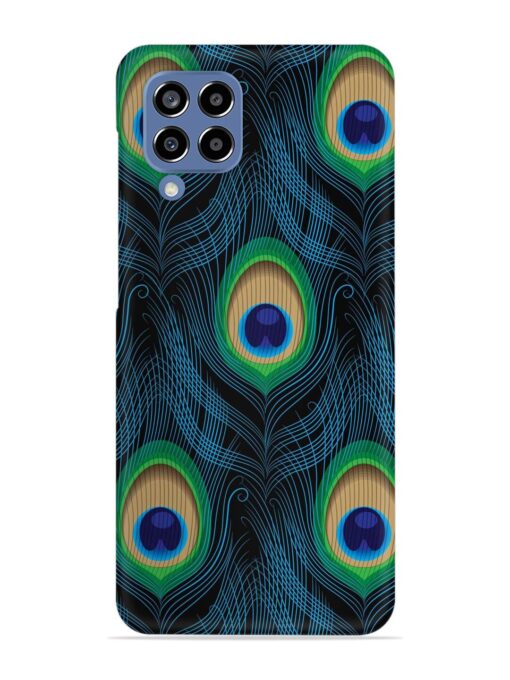 Seamless Pattern Peacock Snap Case for Samsung Galaxy M33 (5G) Zapvi