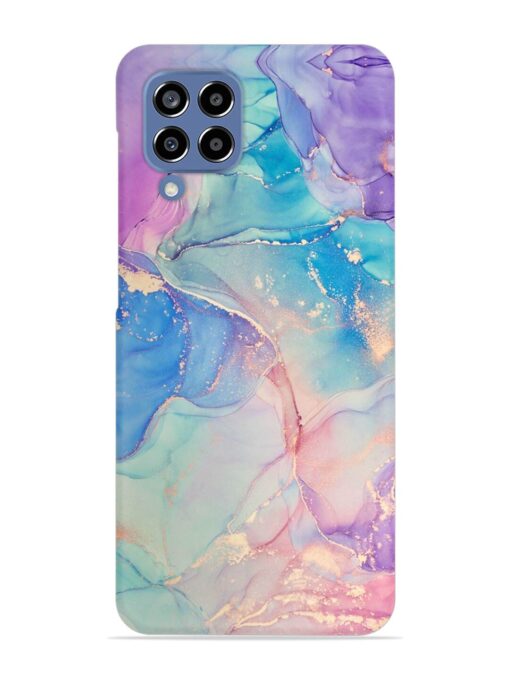 Alcohol Ink Colors Snap Case for Samsung Galaxy M33 (5G) Zapvi