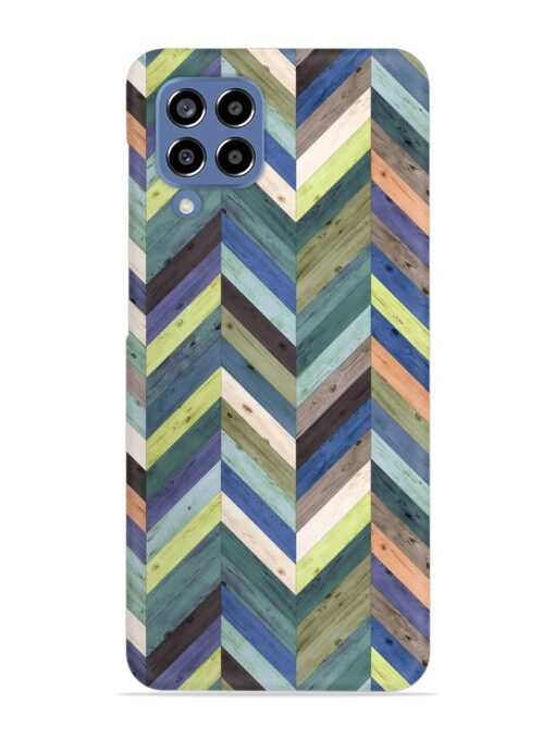 Chevron Random Color Snap Case for Samsung Galaxy M33 (5G)