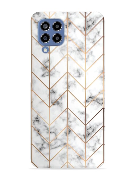 Vector Marble Texture Snap Case for Samsung Galaxy M33 (5G) Zapvi