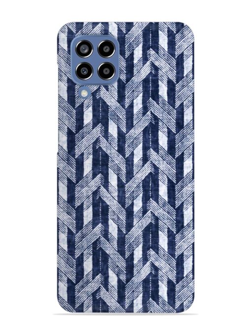 Abstract Herringbone Motif Snap Case for Samsung Galaxy M33 (5G) Zapvi