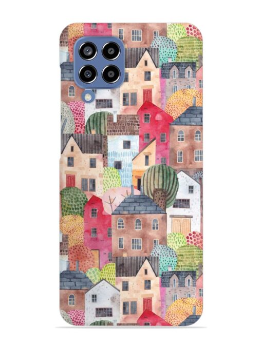 Abstract Seamless Pattern Snap Case for Samsung Galaxy M33 (5G) Zapvi