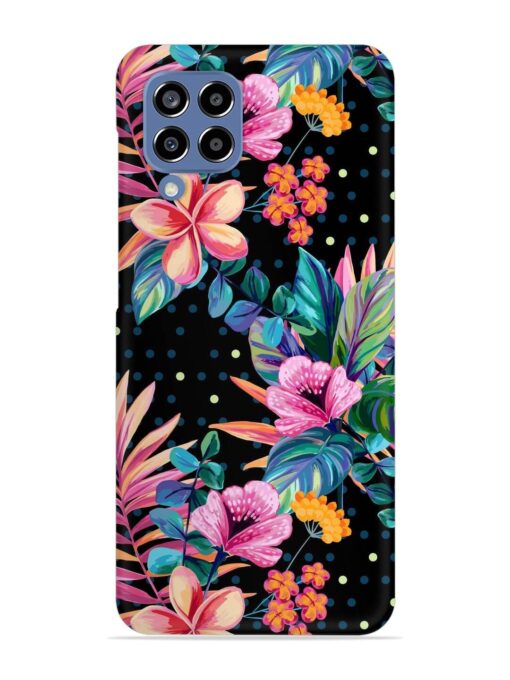 Seamless Floral Pattern Snap Case for Samsung Galaxy M33 (5G) Zapvi