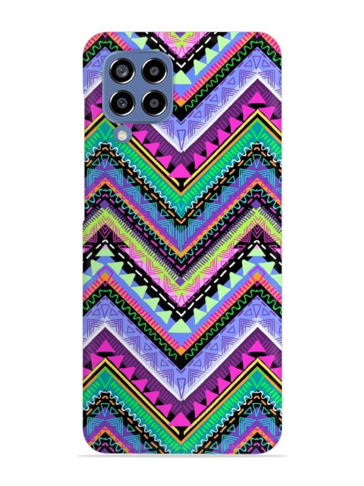 Tribal Aztec Print Snap Case for Samsung Galaxy M33 (5G) Zapvi