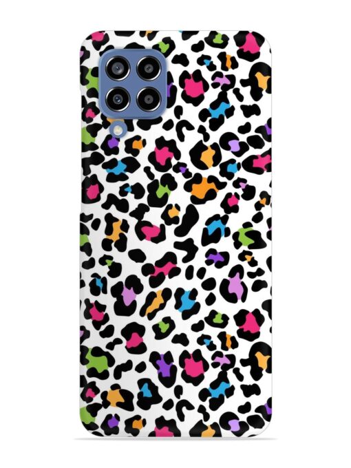 Seamless Leopard Pattern Snap Case for Samsung Galaxy M33 (5G) Zapvi