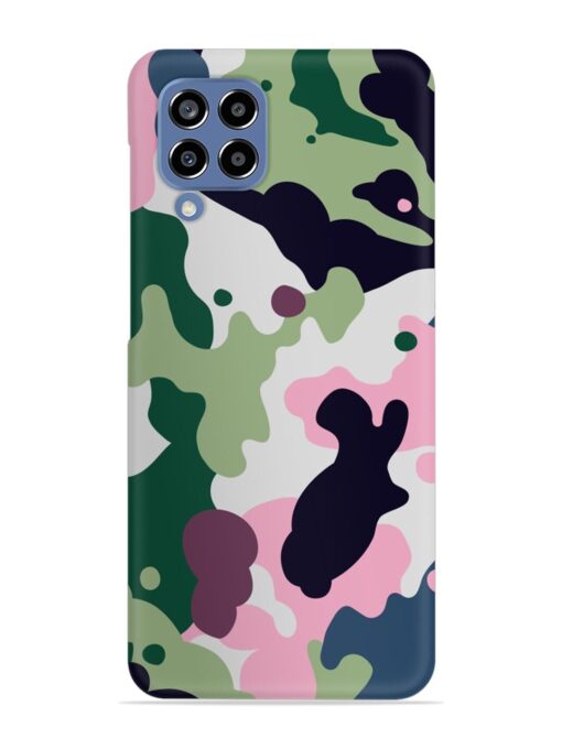 Seamless Funky Camouflage Snap Case for Samsung Galaxy M33 (5G) Zapvi