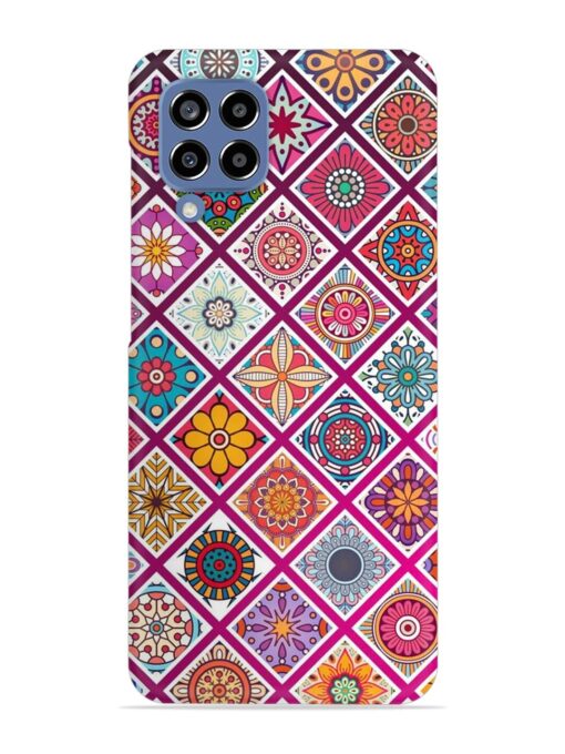 Seamless Tile Pattern Snap Case for Samsung Galaxy M33 (5G) Zapvi