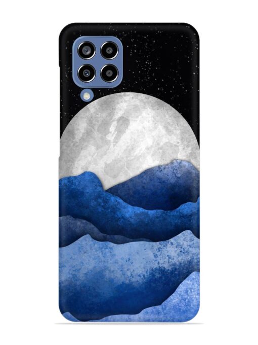 Full Moon Mountain Vector Snap Case for Samsung Galaxy M33 (5G) Zapvi