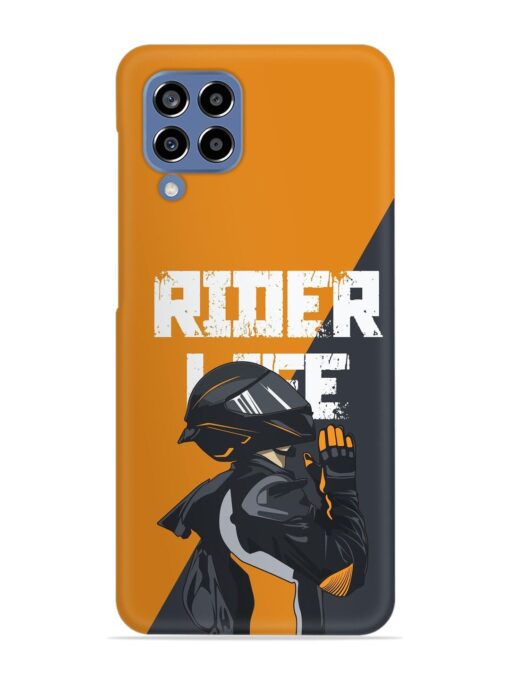 Rider Life Snap Case for Samsung Galaxy M33 (5G) Zapvi