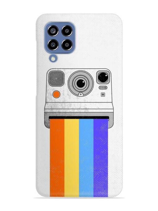 Retro Camera Art Snap Case for Samsung Galaxy M33 (5G) Zapvi