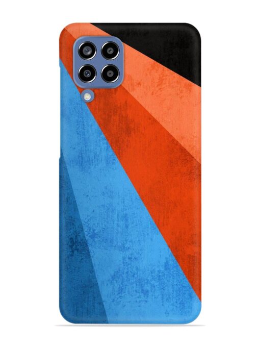 Modern Matte Abstract Snap Case for Samsung Galaxy M33 (5G) Zapvi