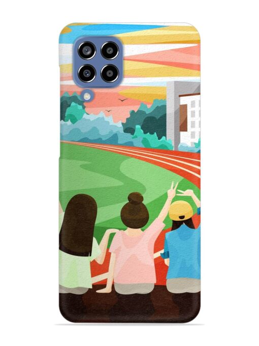 School Playground Snap Case for Samsung Galaxy M33 (5G) Zapvi