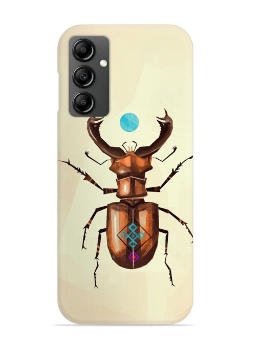 Stag Beetle Vector Snap Case for Samsung Galaxy M34 (5G)