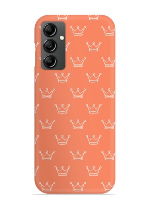 Hand Drawn Crown Snap Case for Samsung Galaxy M34 (5G)