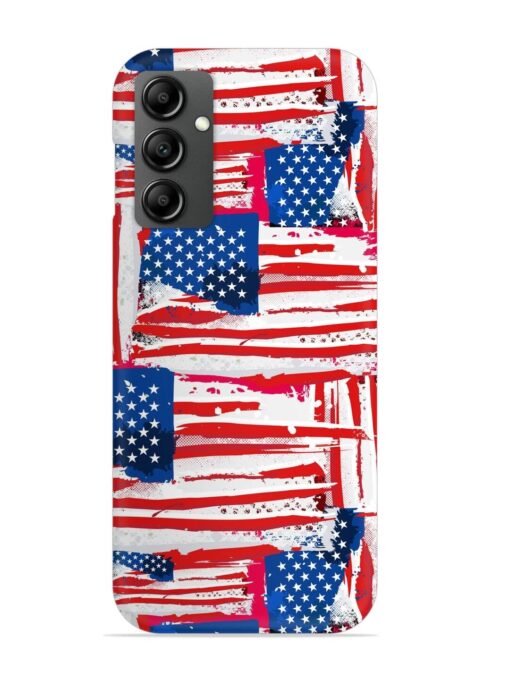 Usa Flag Seamless Snap Case for Samsung Galaxy M34 (5G)