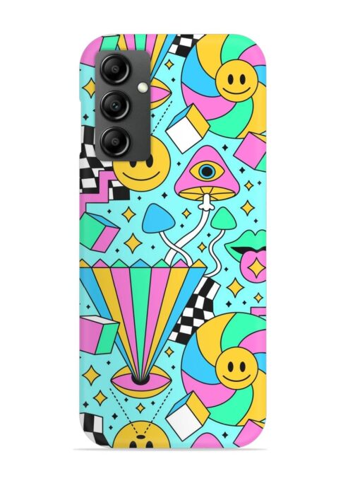 Trippy Rainbow 60S Snap Case for Samsung Galaxy M34 (5G)