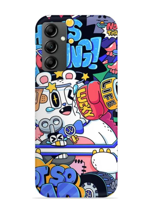 Universal Doodle Snap Case for Samsung Galaxy M34 (5G)