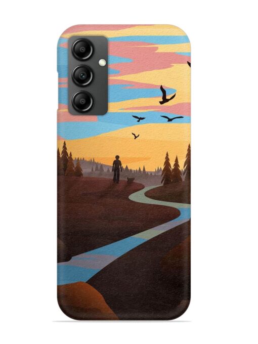 Natural Landscape Art Snap Case for Samsung Galaxy M34 (5G)