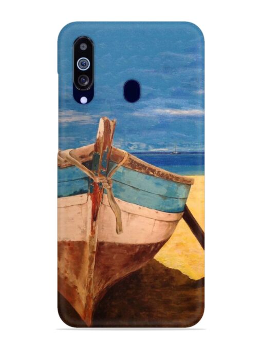 Canvas Painting Snap Case for Samsung Galaxy M40 Zapvi