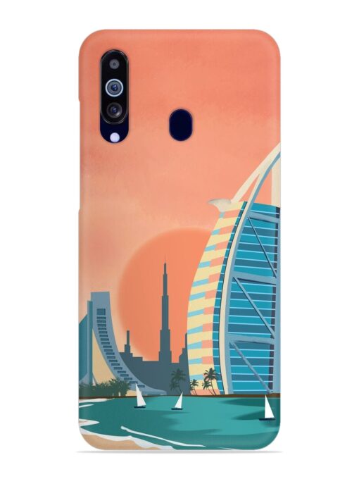 Dubai Architectural Scenery Snap Case for Samsung Galaxy M40