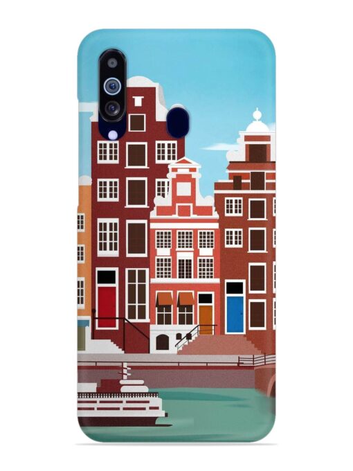 Scenery Architecture Amsterdam Landscape Snap Case for Samsung Galaxy M40 Zapvi