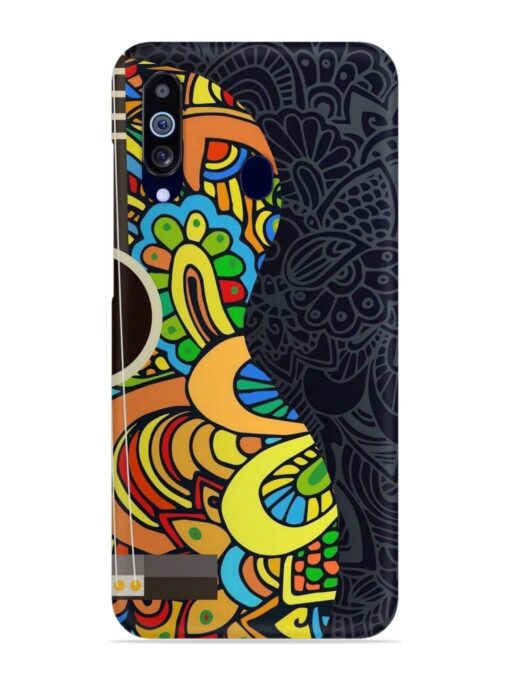 Guitar Vector Art Snap Case for Samsung Galaxy M40