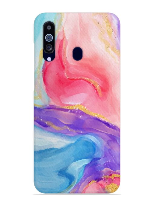 Watercolor Gradient Snap Case for Samsung Galaxy M40 Zapvi