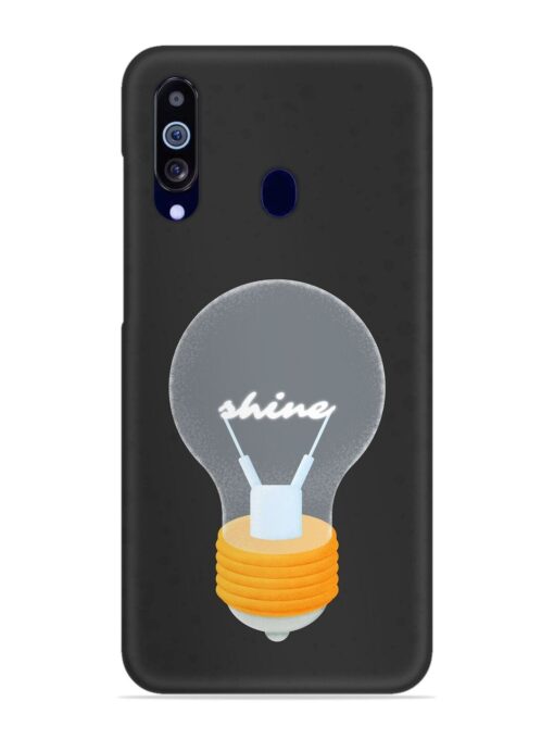 Bulb Background Snap Case for Samsung Galaxy M40