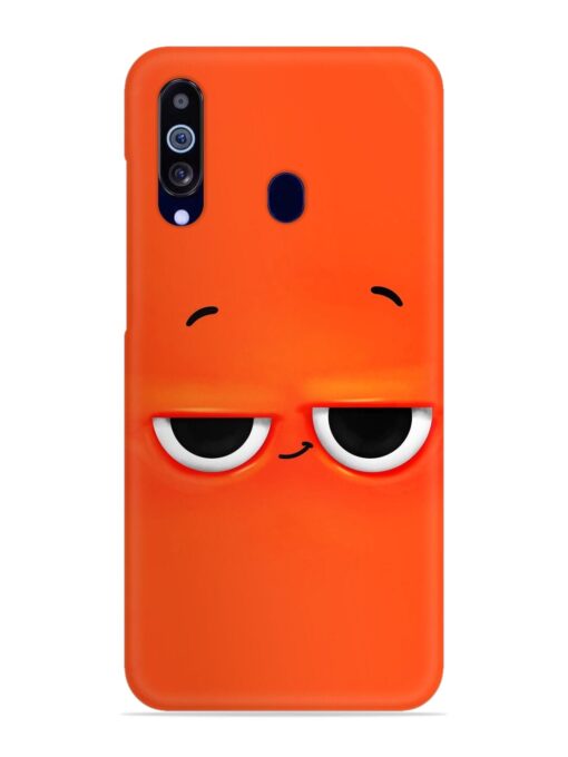 Smiley Face Snap Case for Samsung Galaxy M40 Zapvi