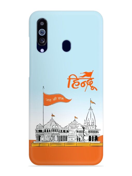 Ram Mandir Hindu Snap Case for Samsung Galaxy M40