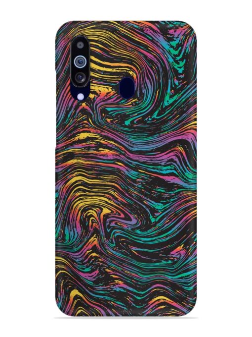 Abstract Liquid Colors Snap Case for Samsung Galaxy M40 Zapvi