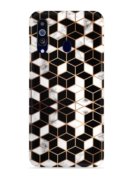 Vector Marble Texture Snap Case for Samsung Galaxy M40 Zapvi