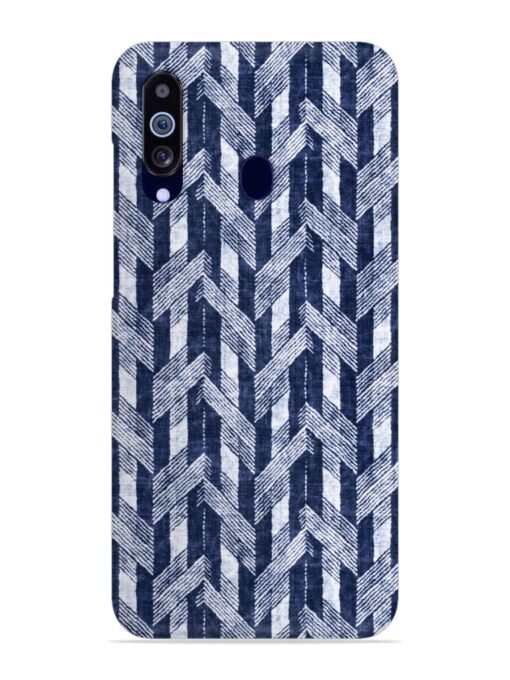 Abstract Herringbone Motif Snap Case for Samsung Galaxy M40 Zapvi