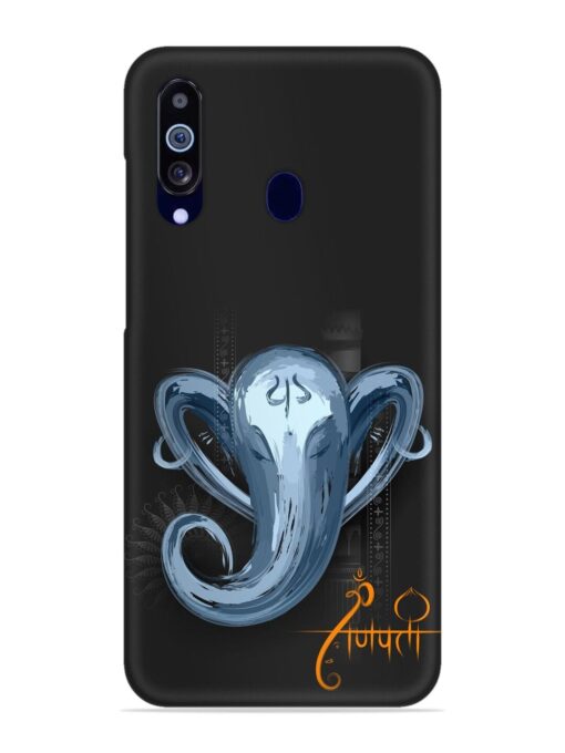 Illustration Lord Ganpati Snap Case for Samsung Galaxy M40 Zapvi