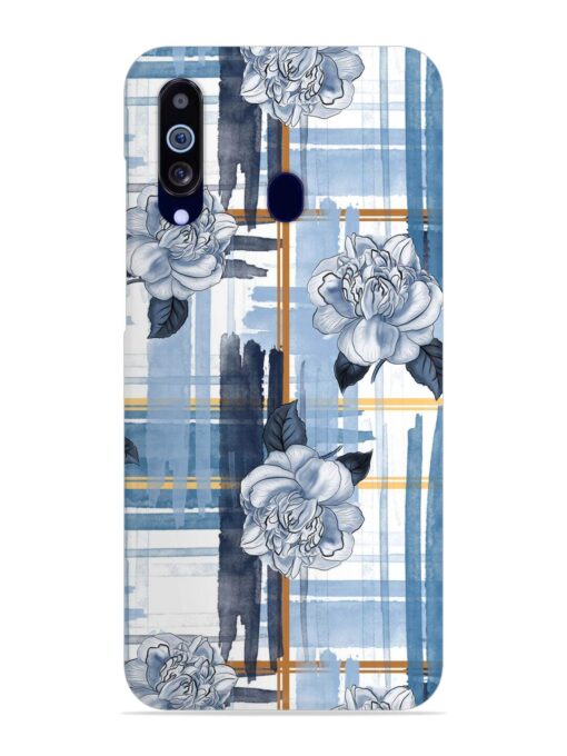 Watercolor Pattern Rose Snap Case for Samsung Galaxy M40 Zapvi