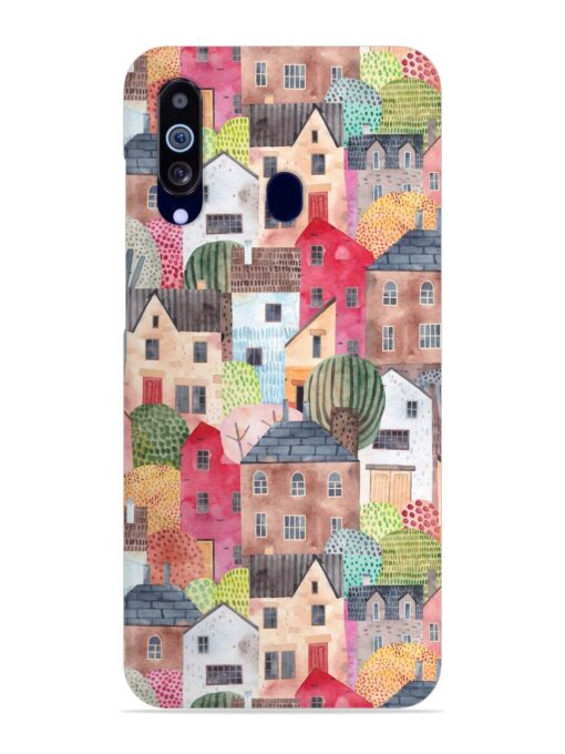 Abstract Seamless Pattern Snap Case for Samsung Galaxy M40 Zapvi