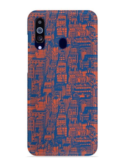 Hand Drawn Seamless Snap Case for Samsung Galaxy M40