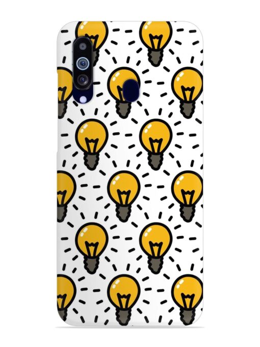 Light Bulb Seamless Snap Case for Samsung Galaxy M40