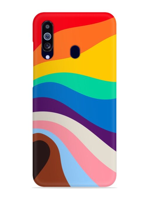 Minimal Pride Art Snap Case for Samsung Galaxy M40 Zapvi