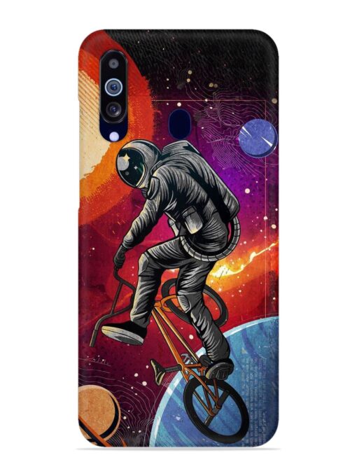 Super Eclipse Bmx Bike Snap Case for Samsung Galaxy M40 Zapvi